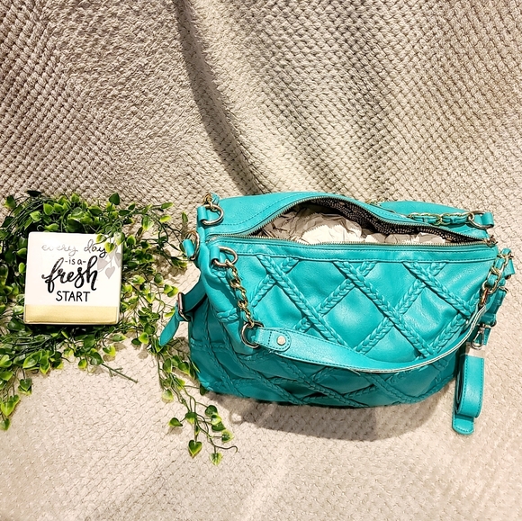 Turquoise Hand Bag👜 - Picture 3 of 4